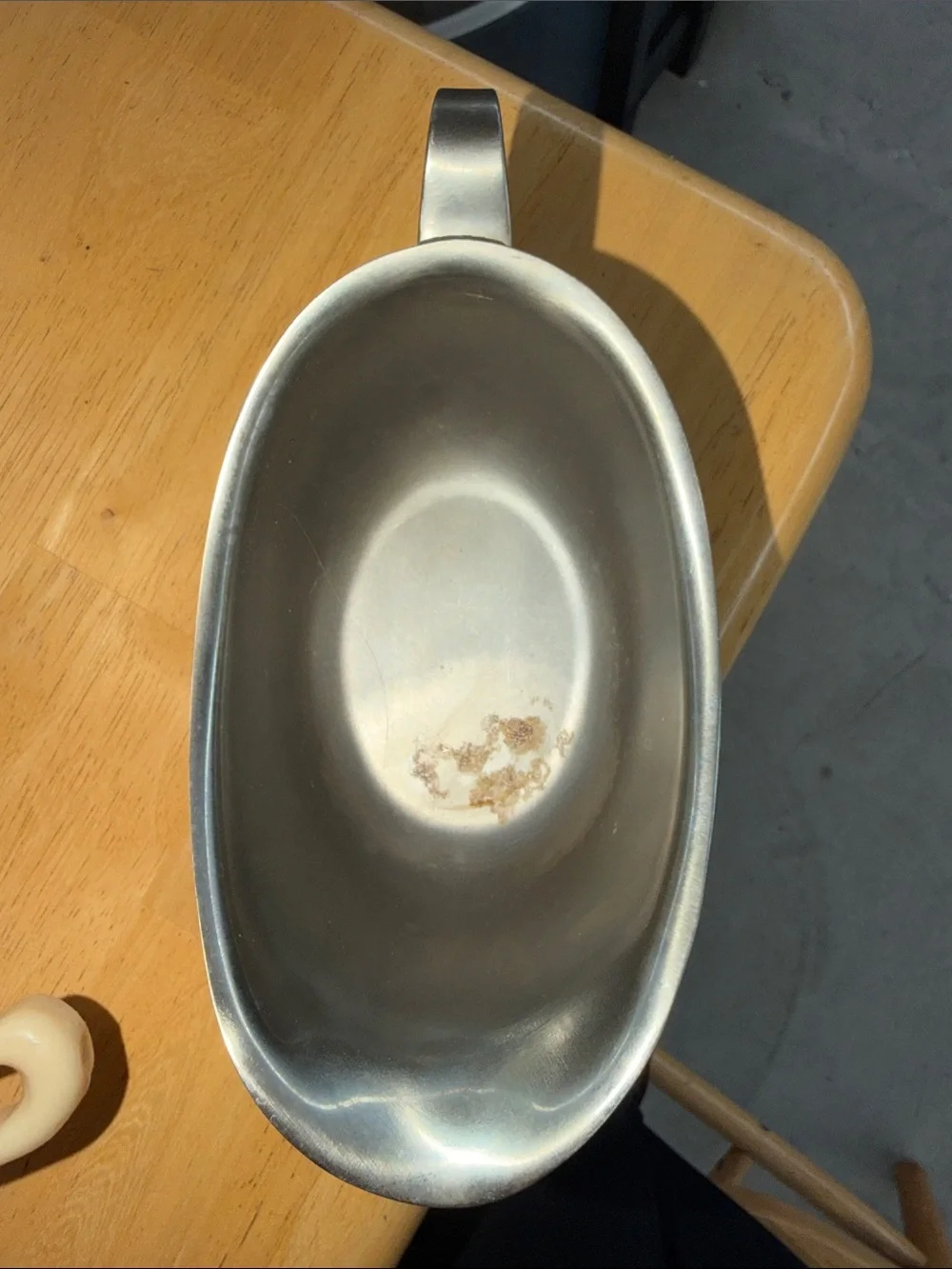 Wallace Stainless Steel Gravy Sauce Boat